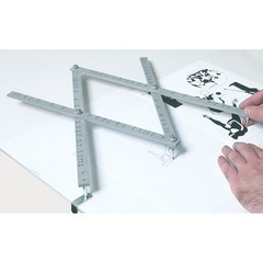 Jakar Artists Wooden Pantograph Enlarges Reduces Re-scales Images Drawings 18″