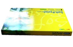 MUNGYO Soft Pastel 64 Color Set Square Chalk 64 Count (Pack of 1), Multicolor