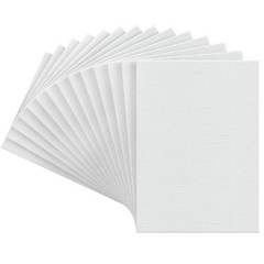 Canvas Boards for Painting, Pack of 14, 5 x 7 Inches, Blank White Canvas Pane…