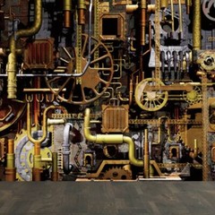 2 pounds “Steampunk Parts for Artist”- assorted smalls – clean bulk-TY7