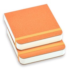 2 PCS Mixed Media Sketchbook Watercolor Journal 3.9×3.9 Inch 44 Sheets Art