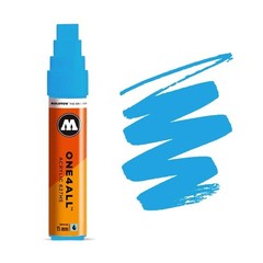 MOLOTOW ONE4ALL Acrylic Paint Marker, 15mm, Shock Blue Middle, 1 Each (627.205)
