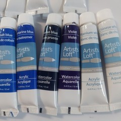 Artist’s Loft Acrylic & Watercolor Paint Set 23 Tube Mixed Media Collection 12ml