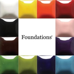Mayco Foundations Series Gloss Glaze 12-Pint Set Multicolor