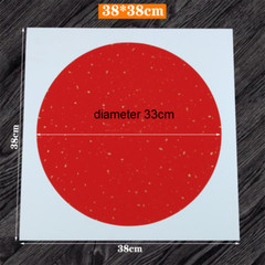 10X Blank Chinese Rice Xuan Paper Card Calligraphy Painting Square Round 38cm