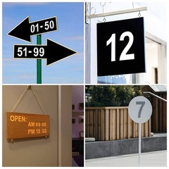 1.5 Inch Number Stencils for Painting – 11 Pack Inch, White