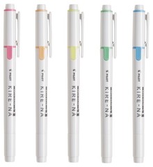 PILOT Kirena 5C 01 Basic Highlighter Marker, 5 Pieces, SKIW15C1