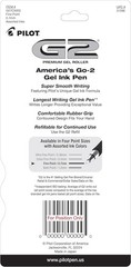 G2 Gel Pens Pack of 5 | Assorted Colors, 0.7mm Fine Point Smoothness