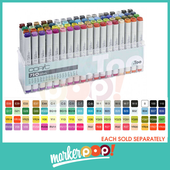 U.S. AUTHORIZED RETAILER – Copic Original 72 Set