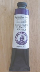 Rare Daniel Smith ULTIMATE ACRYLICS QuinacrIdone Purple 2 oz tube NEW unopened