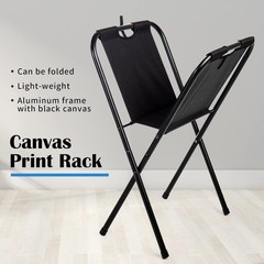 Falling in Art Small Canvas Print Rack – Portable Folding Art Display Rack for P