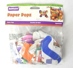 Roylco R15648 Paper Popz Multicolor Unique Addition To Craft Kits 1500 Pack
