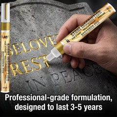 20g Tombstone Touch Up Pen Gravestone Inscription Repair Weather Resistant