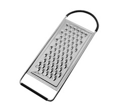 SG206BH, 12.25″ x 4.25″ Stainless Steel Flat Grater, Extra Coarse Holes for