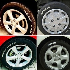 1x Permanent Marker White Marker Waterproof Paint Pen for Tire Metal Glass