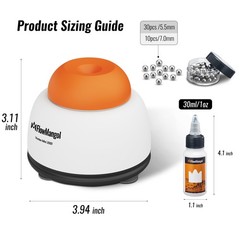 Vortex Mini 3000 Paint Shaker for Airbrush Acrylic Paint, Miniature Model Pai…