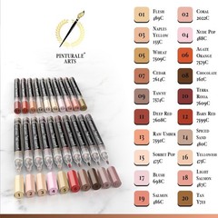 ® Acrylic Paint Markers Skin Tone | Set 20 Skin Tone Paint Markers Fine Tip 0,7M