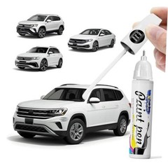 LC9A Pure White Touch Up Paint Compatible with Volkswagen, DIY Pure White LC9A