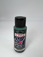 Anitas #11016 Jungle Green All Purpose Permanent Acrylic Craft Paint Opened/Used