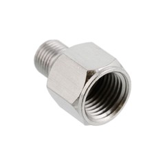 Airbrush 1/4″ Female to 1/8″ BSP Male Fitting Connector Adapter, Hose Compressor