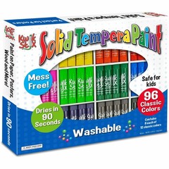 The Pencil Grip TPG696 Kwik Stix 96-pc Tempera Paint Sticks Assorted