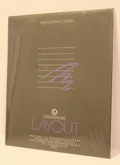 STRATHMORE Layout: Bright White Paper, 50 Sheets, 14X17, Artist, Drafting