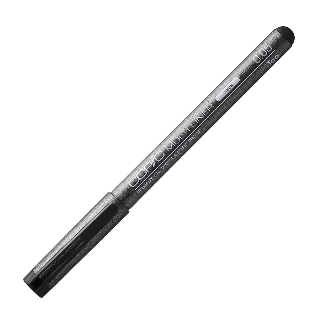 Multiliner 0.05 Black Pigment Based Ink Pen for Drawing Sketching Fine Art
