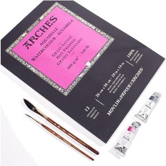 100% Cotton Watercolor Paper 10×14 Inches