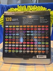 Creative Inspirations 120 Watercolor Pan Set In Metal Tin, New