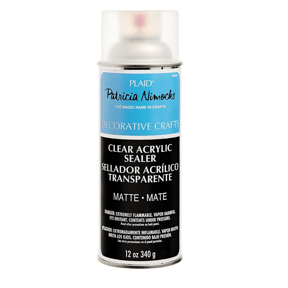 Clear Acrylic Sealers 12-Ounce Matte Finish for Crafts and Home Projects