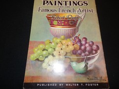 Paintings by Famous French Artist Robert Duflos Walter Foster Book #131 VGUC