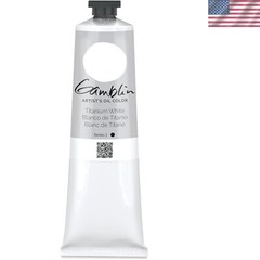 150 ml Tube of Chip-Resistant Titanium White Oil Color for Interiors
