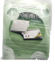 Sta-Wet Masterson Handy Palette with White Lid- 8.5″ x 7″
