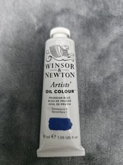 Winsor & Newton Prussian Blue Oil Colour Paint 37ml (1.25 Oz)