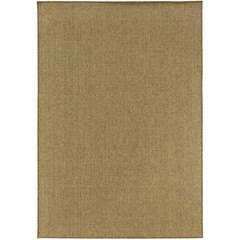 4′ X 6′ Tan Indoor Outdoor Area Rug