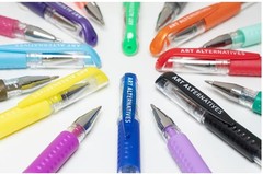 Gel Pen, Glitter Silver – Ballpoint – Non-Smear + Quick Dry – Writing, Drawing