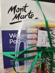 Mont Marte Watercolor Pad Acid Free With 24 ARTIFY Markers Premium Stock New