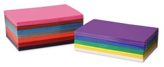 Formerly SunWorks Construction Paper Sampler, 12 Assorted Colors, 12″ x 18″, …