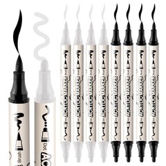 TRANSON 4 Black and 4 White Paint 1 Count (Pack of 8), 4 4