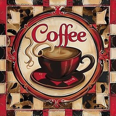 pigpigboss Coffee Diamond Painting by Numbers for Adult, 5D Diamond Art Paint…