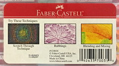 Faber-Castell 24 Oil Pastels In Durable Storage Case/ Blendable Vibrant Colors