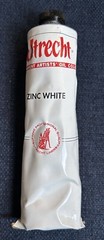 New Vintage Utrecht Oil Paint Zinc White 1 Lb Tube