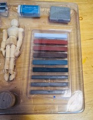 Artist’s Loft Drawing Set with Felted Case, Sketch Pad & Tips/techniques manual