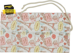 24/48/72 Slots Colored Pencil Roll Wraps Canvas Pencils Roll Holder Pencil Pouch