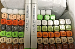 Too Copic Classic Original Marker Dual Tips Assorted colors New without package