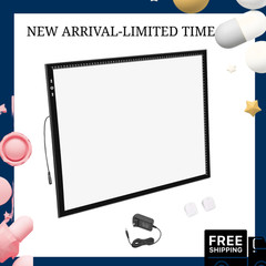 NEW A2 LED Artist Tracing Light Box Copy Table Adjustable Brightness Light Pad