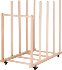 Extra Large Art Canvas Storage Rack, Art Drying Rack, Wooden Canvas Boards Rack