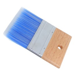 Paint Brushes Set Flat Bristle Paint Brushes with Wood Handle for Oil-Based