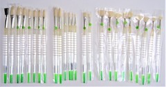 ROYAL SOFT-GRIP HOG BRISTLE ART OIL/ACRYLIC PAINT BRUSHES – 24 PCS. VAR. – NEW