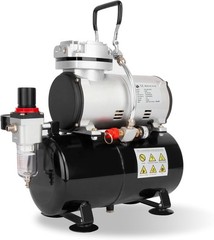 High-Performance Oil-Free Airbrush Compressor 3L with Moisture Trap & Regulator